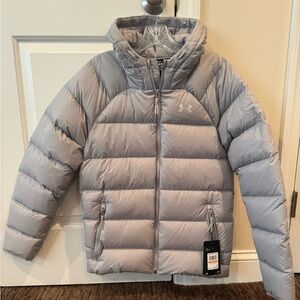 Under Armour Silver Puffer 2.0 storm jacket